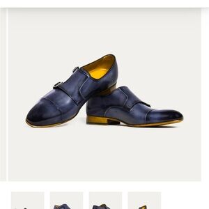 Monkstrap Vela Blue Nicol Antique
